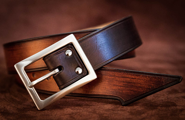 La ceinture de cuir