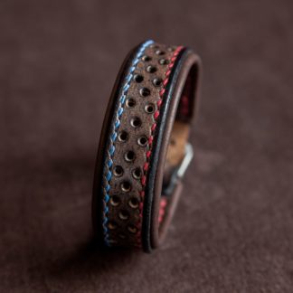 Bracelet en cuir homme Slim Scrambler